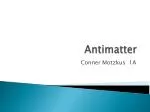 Antimatter - slide 1