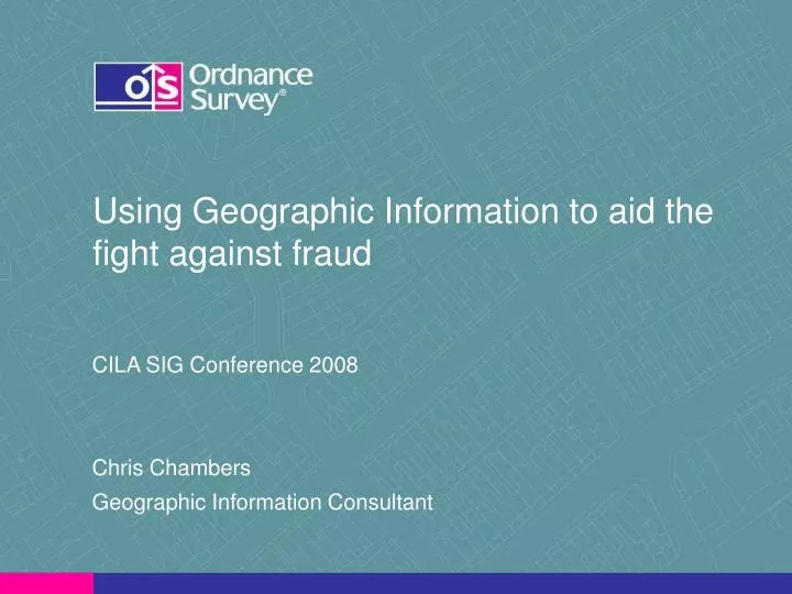 using geographic information to aid the fight against fraud