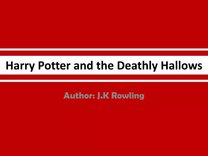 harry potter and the deathly hallows