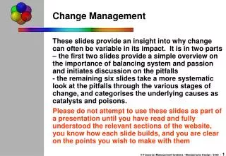 Change Management