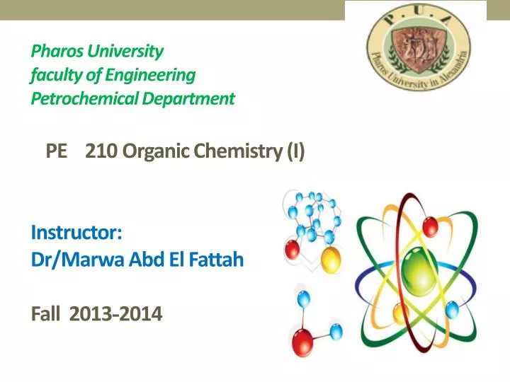 pharos university faculty of engineering petrochemical department