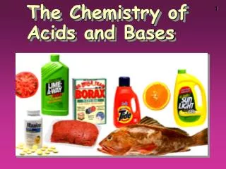 The Chemistry of Acids and Bases