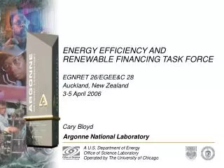 ENERGY EFFICIENCY AND RENEWABLE FINANCING TASK FORCE