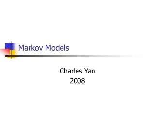 markov models