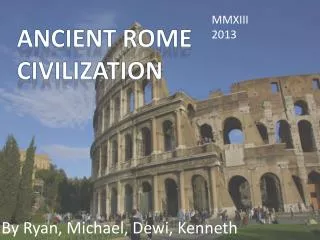 Ancient Rome Civilization