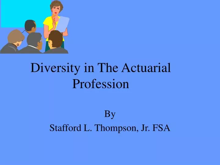 diversity in the actuarial profession