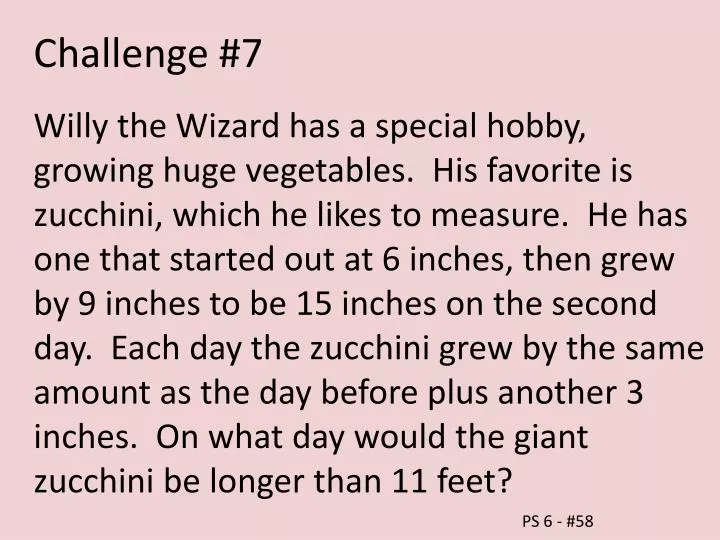 challenge 7