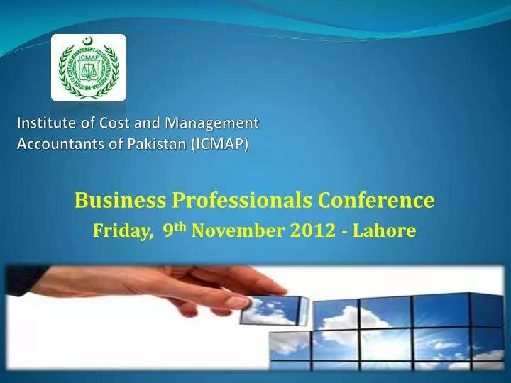 institute of cost and management accountants of pakistan icmap