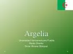 Argelia - slide 1