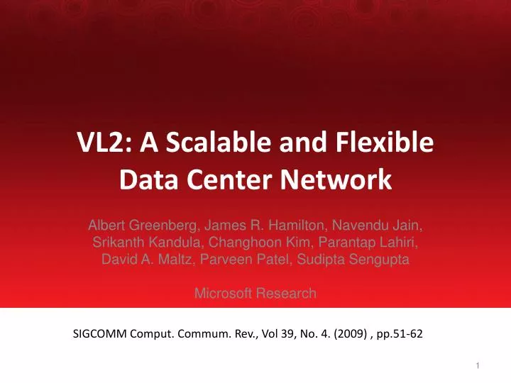 vl2 a scalable and flexible data center network