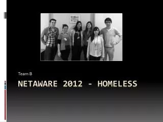 NetAware 2012 - Homeless