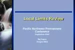 Local Limits Review - slide 1