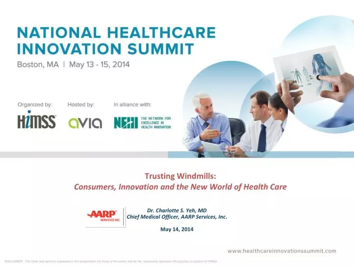 trusting windmills consumers innovation and the new world of health care