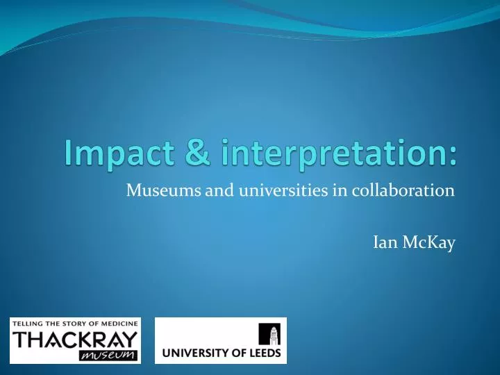 impact interpretation