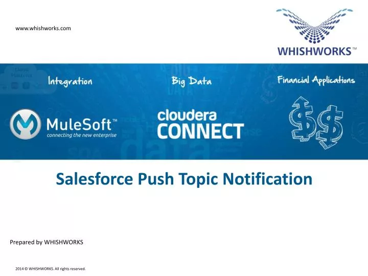 salesforce push topic notification