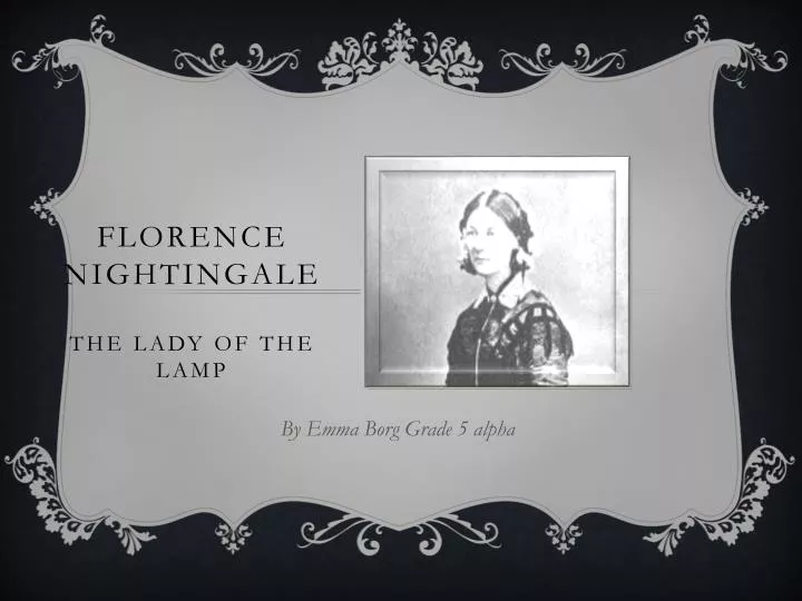 florence nightingale the lady of the lamp