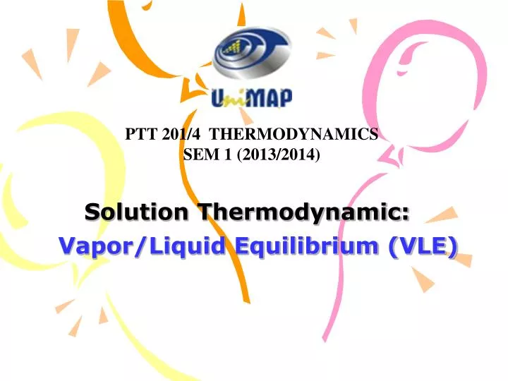 solution thermodynamic
