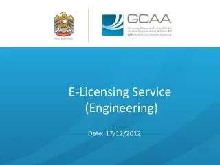 E-Licensing Service (Engineering)