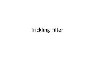 Trickling Filter