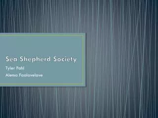 Sea Shepherd Society