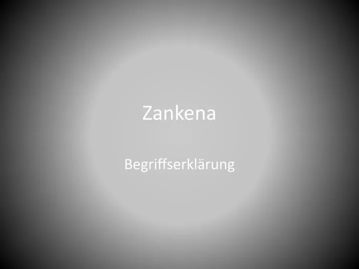 zankena