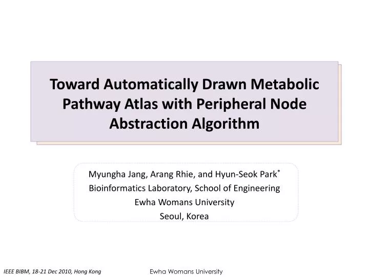 toward automatically drawn metabolic pathway atlas with peripheral node abstraction algorithm
