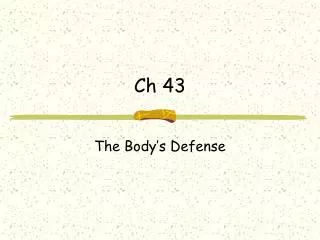 Ch 43