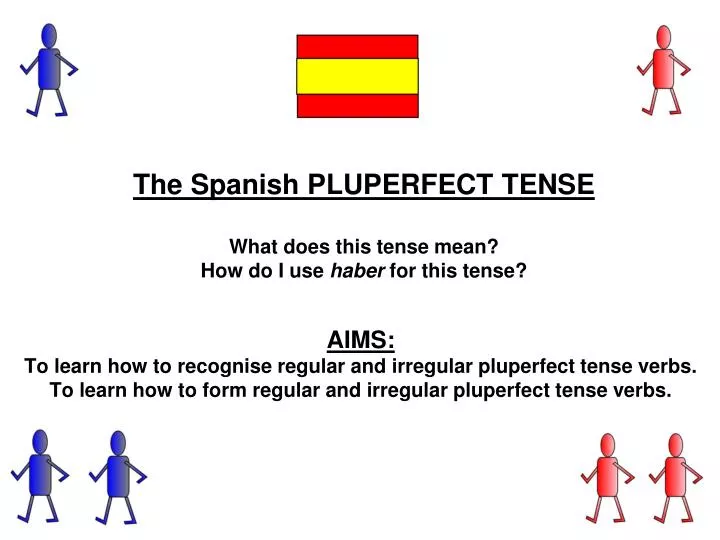 the spanish pluperfect tense what does this tense mean how do i use haber for this tense