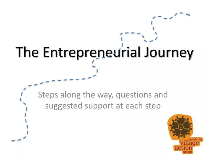the entrepreneurial journey