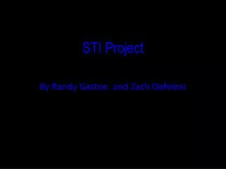 STI Project