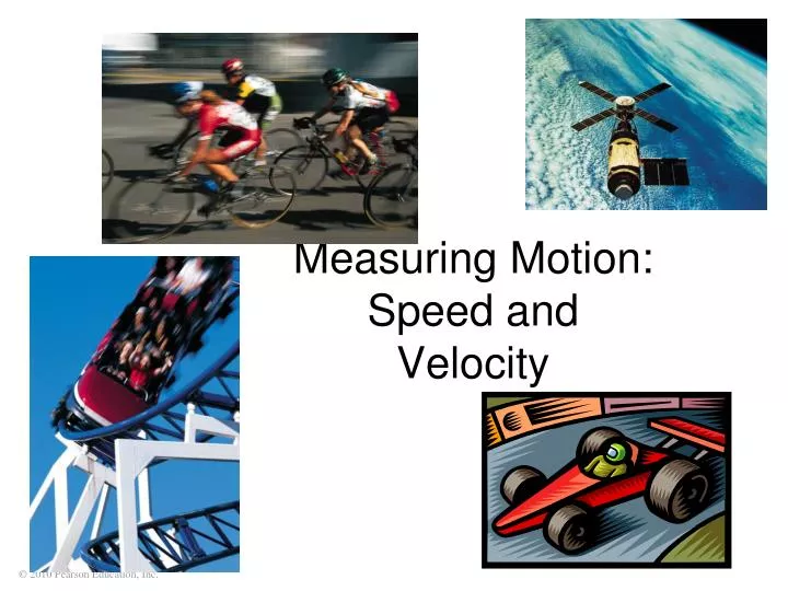 measuring motion speed and velocity