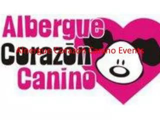 Alnergue Corazon Canino Events