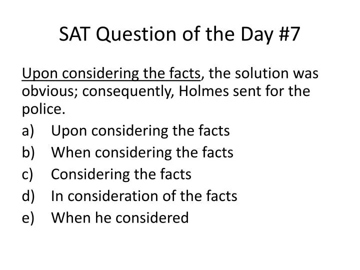 sat question of the day 7