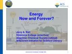 Energy Now and Forever: The Industrial Revolution's Impact on Climate Change - slide 1