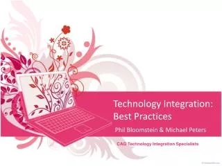 Technology Integration: Best Practices