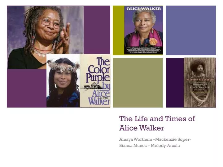 the life and times of alice walker