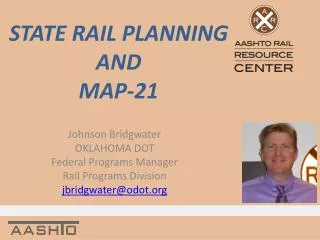STATE RAIL PLANNING AND MAP-21