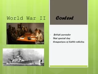 World War II Content