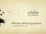 Wiener Bildungsserver - slide 1
