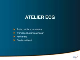 atelier ecg