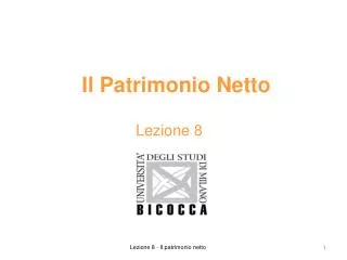 il patrimonio netto