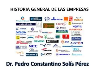 historia general de las e mpresas