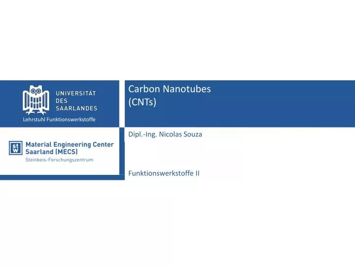carbon nanotubes cnts