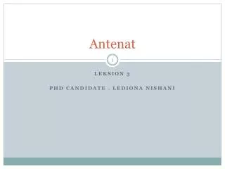 antenat