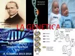 LA GENETICA - slide 1