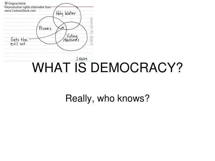 what is democracy