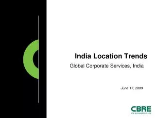 India Location Trends