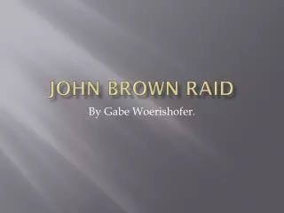 John Brown raid