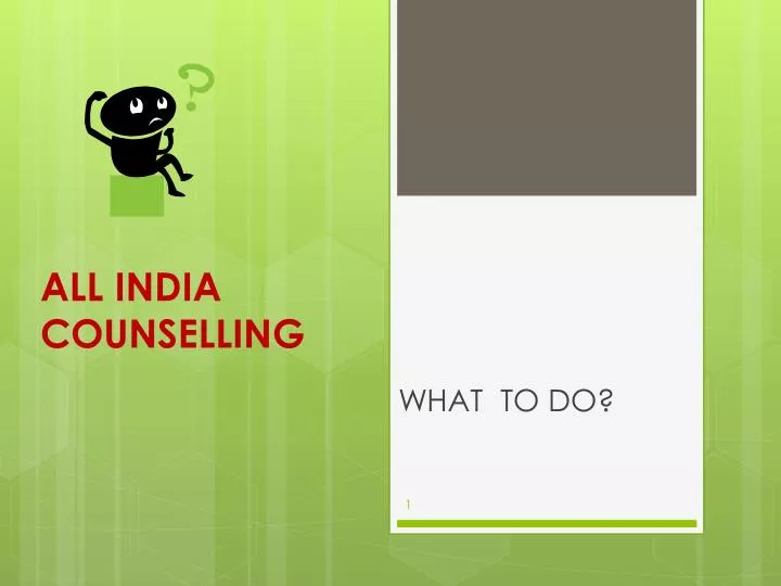 all india counselling