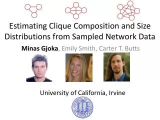 Estimating Clique Composition and Size Distributions from Sampled Network Data